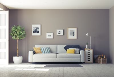 Living Room Interior Paintings